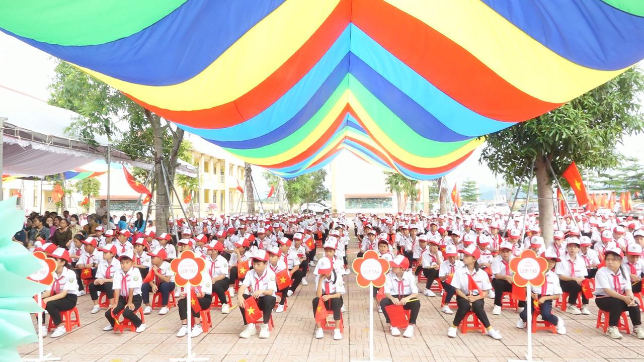 Các trường học trên địa bàn xã Kỳ Đồng: Tưng bừng khai giảng năm học mới 2023 - 2024