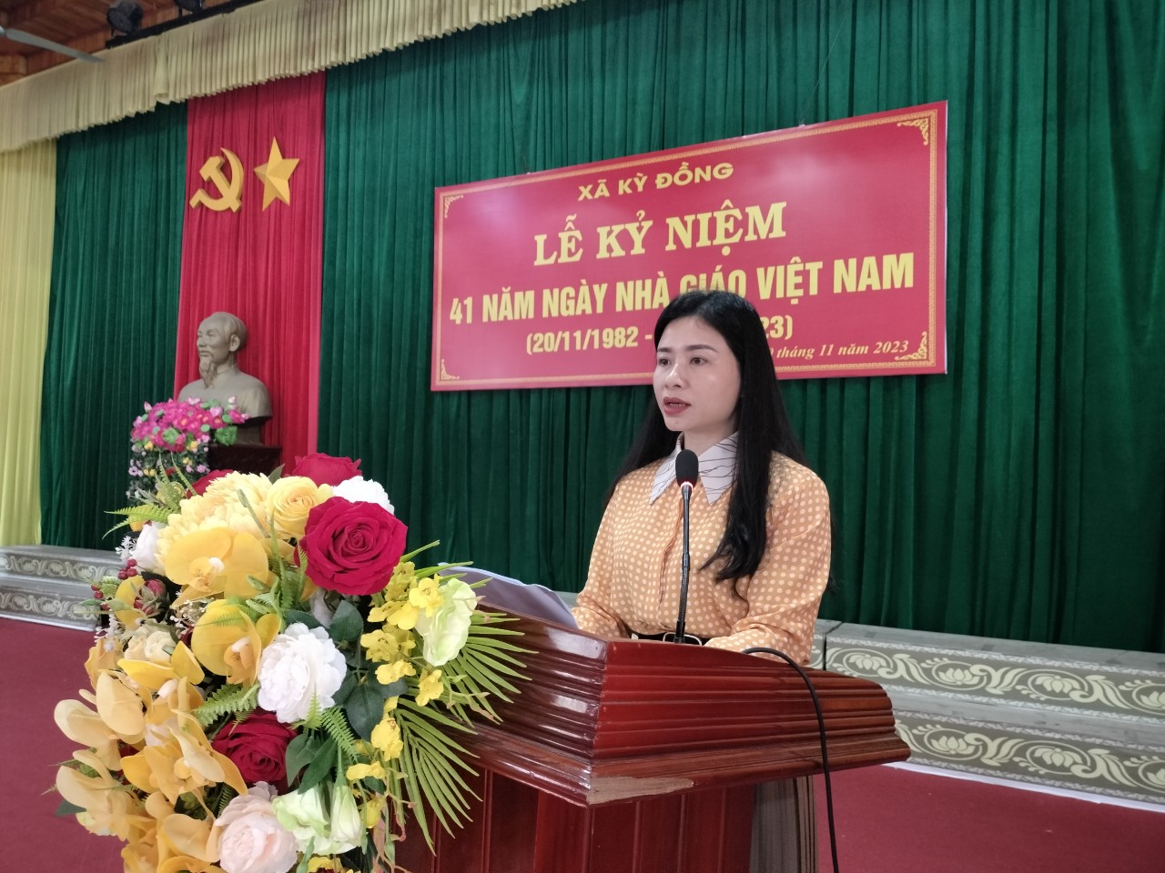 Xã Kỳ Đồng: Kỷ niệm 41 năm Ngày Nhà giáo Việt Nam (20/11/1982 - 20/11/2023)